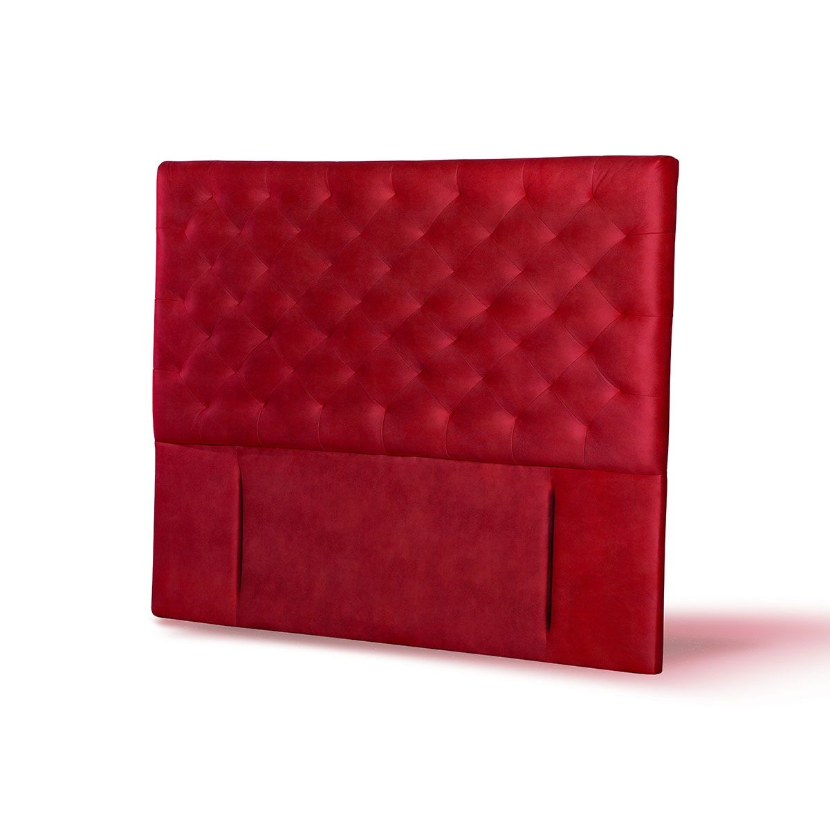 LATAM HOME - RESPALDO BRESCIA CUERO ROJO 2 PZA