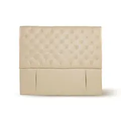 LATAM HOME - RESPALDO BRESCIA PU BEIGE 2 PZA