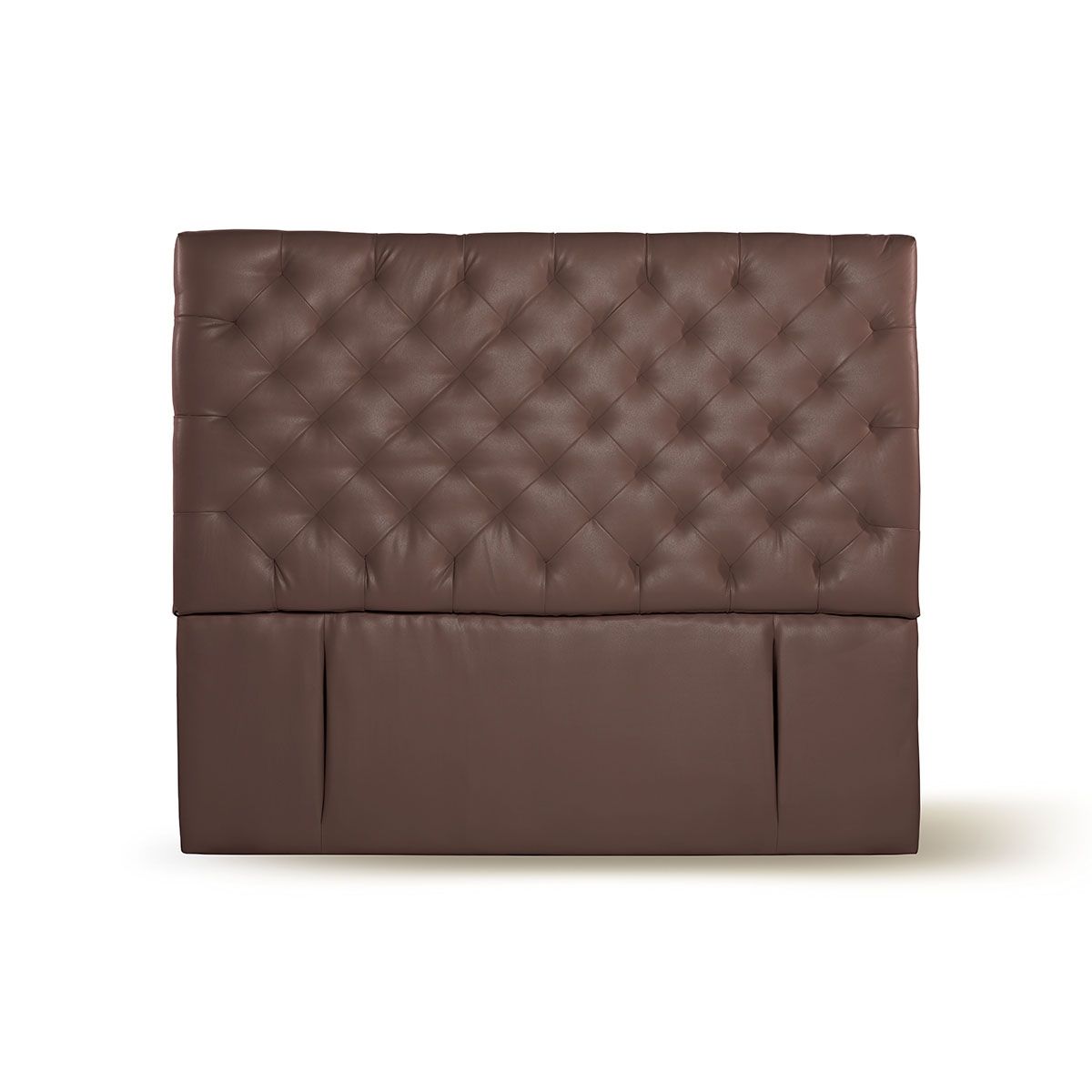 LATAM HOME - RESPALDO BRESCIA PU CHOCOLATE 2 PZA
