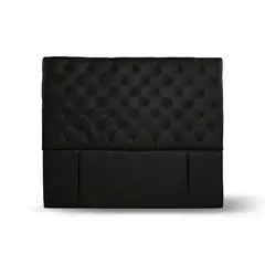 LATAM HOME - RESPALDO BRESCIA PU NEGRO 2 PZA