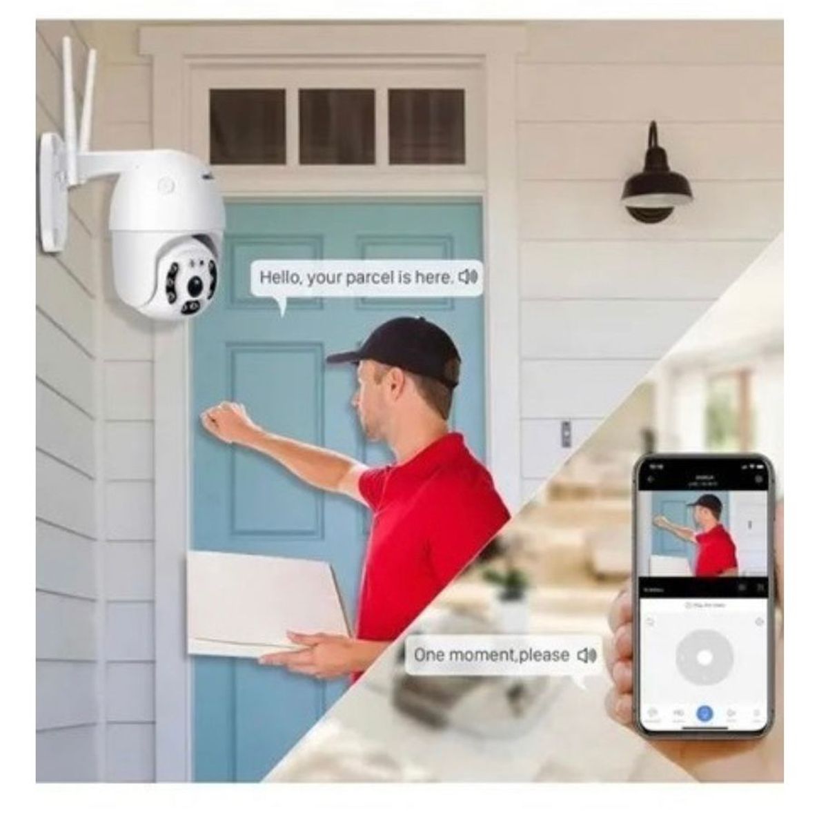 UNIVERSAL - CAMARA EXTERIOR DOMO 2651041