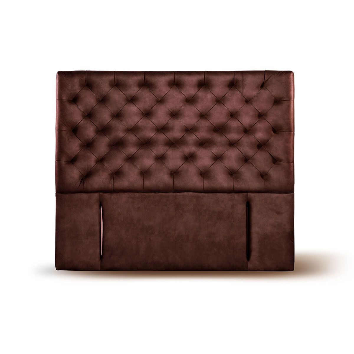 LATAM HOME - RESPALDO BRESCIA CUERO CAFÉ MORO KING