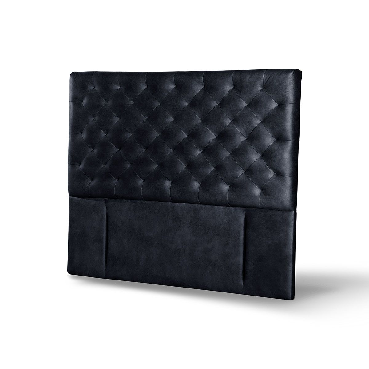 LATAM HOME - RESPALDO BRESCIA CUERO NEGRO KING