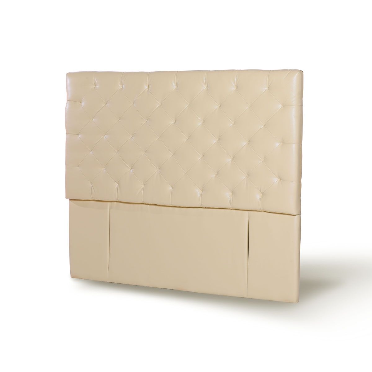 LATAM HOME - RESPALDO BRESCIA PU BEIGE KING