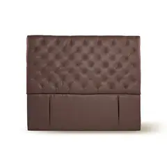 LATAM HOME - RESPALDO BRESCIA PU CHOCOLATE KING