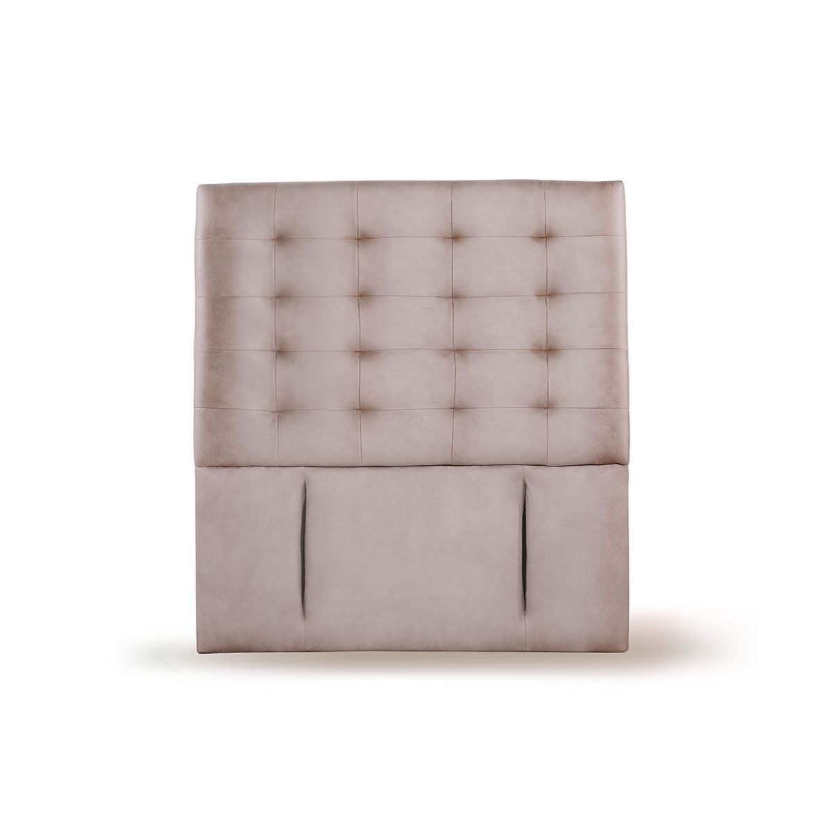 LATAM HOME - RESPALDO NAPOLES CUERO GRIS 1 PZA