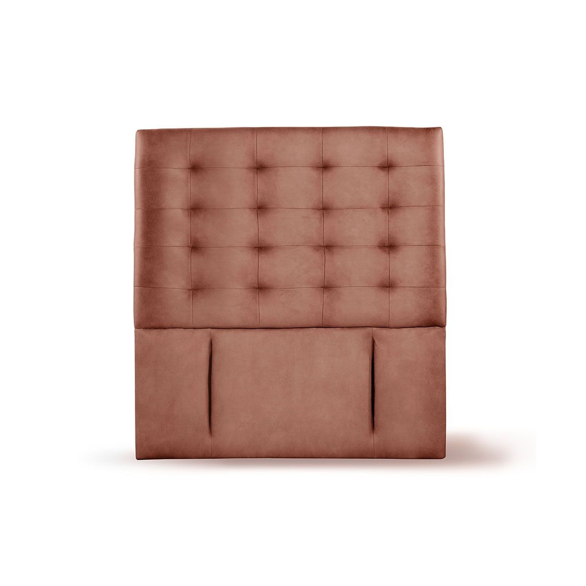 LATAM HOME - RESPALDO NAPOLES CUERO CAFÉ CLARO 1 PZA