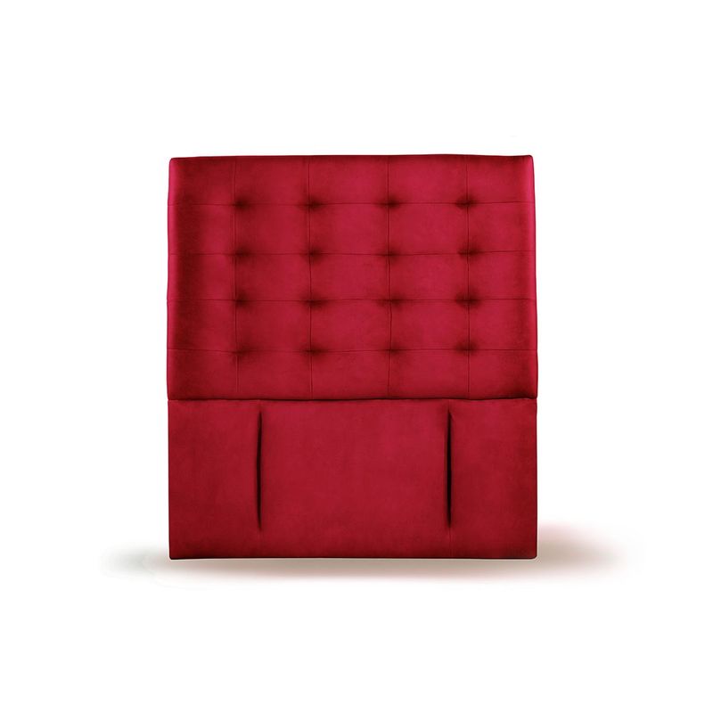 LATAM HOME - RESPALDO NAPOLES CUERO ROJO 1 PZA