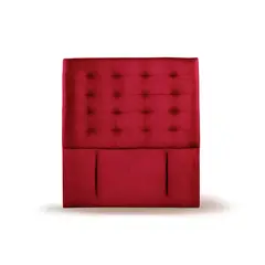 LATAM HOME - RESPALDO NAPOLES CUERO ROJO 1 PZA