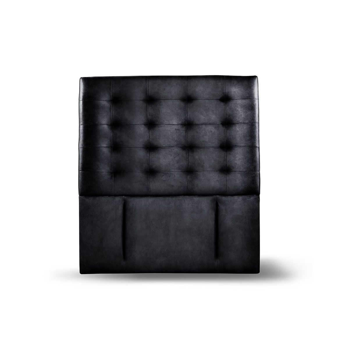 LATAM HOME - RESPALDO NAPOLES CUERO NEGRO 1 PZA