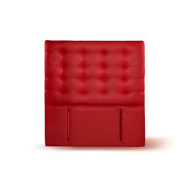 LATAM HOME - RESPALDO NAPOLES PU ROJO 1 PZA