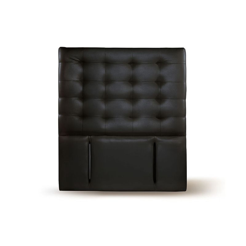 LATAM HOME - RESPALDO NAPOLES PU NEGRO 1 PZA
