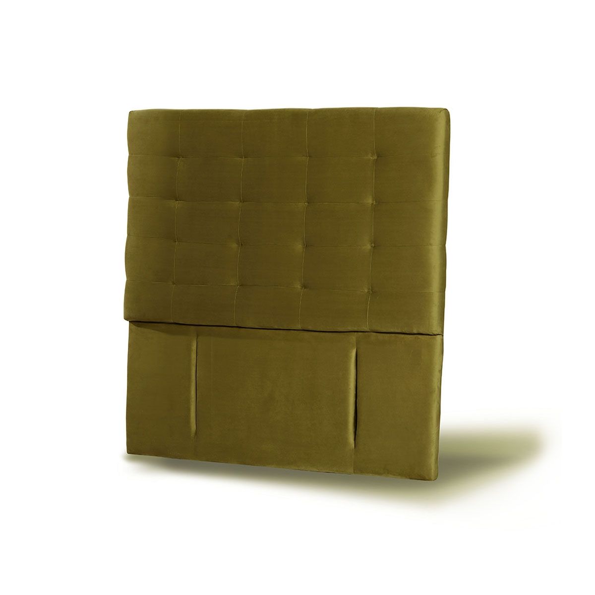 LATAM HOME - RESPALDO NAPOLES TELA VERDE 1 1/2 PZA