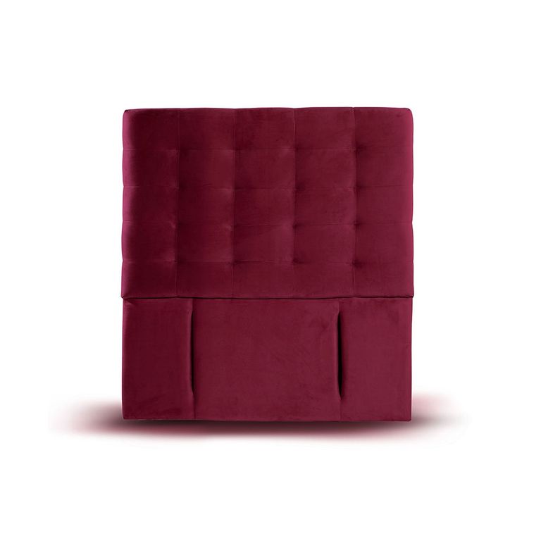 RESPALDO NAPOLES TELA BURDEO 1 1/2 PZA