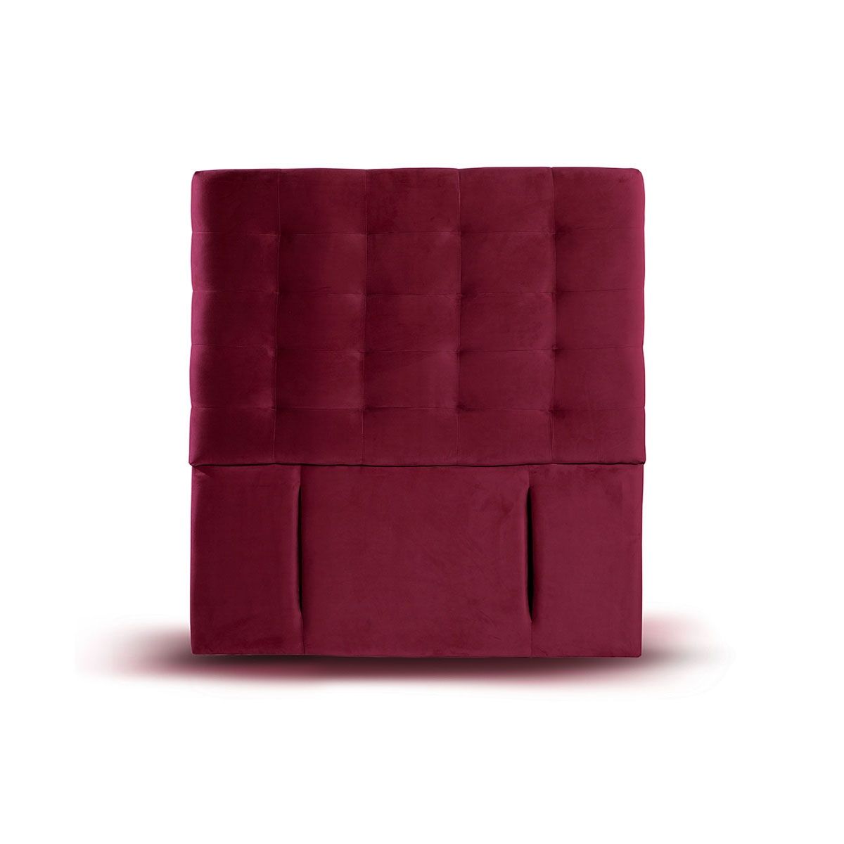 LATAM HOME - RESPALDO NAPOLES TELA BURDEO 1 1/2 PZA