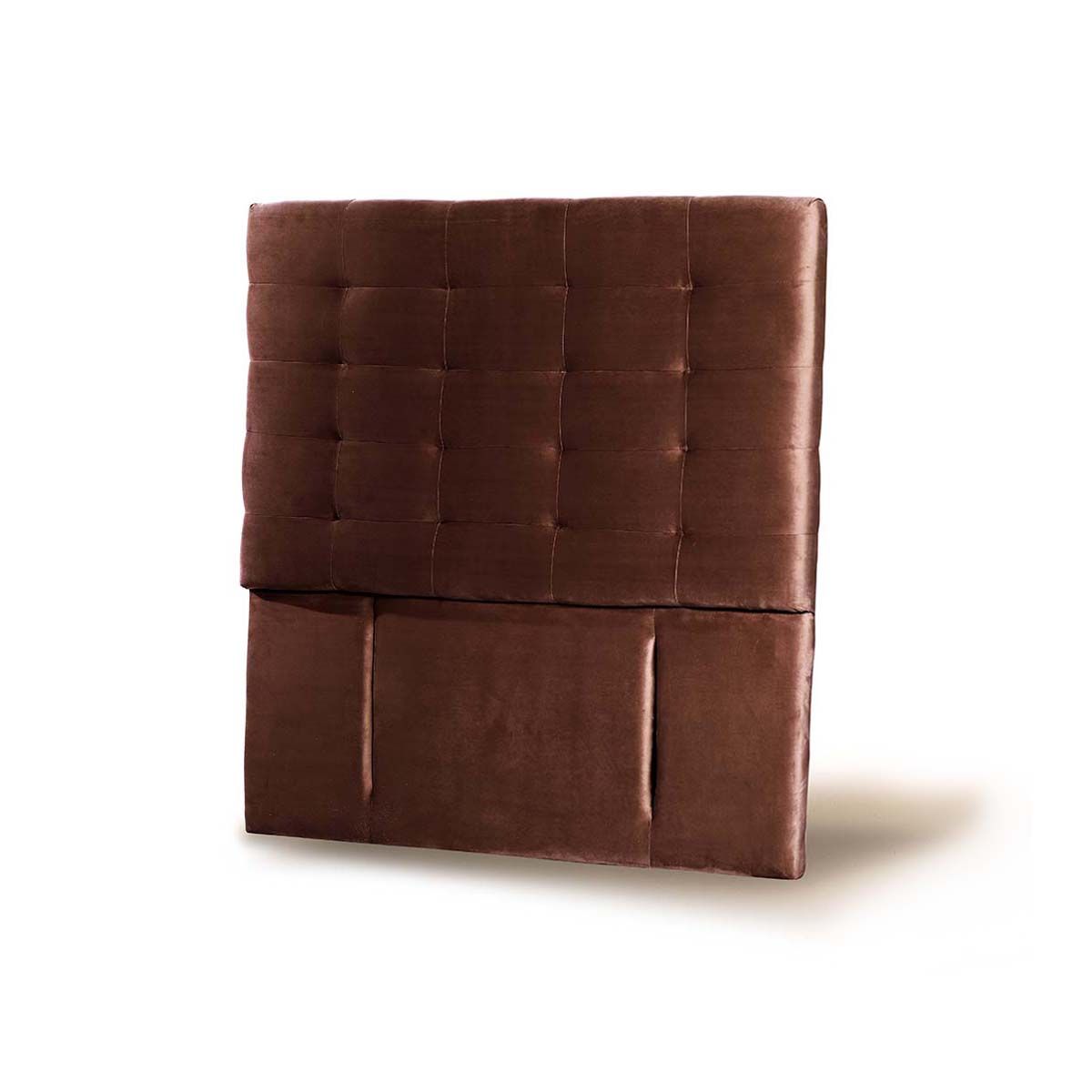 LATAM HOME - RESPALDO NAPOLES TELA CHOCOLATE 1 1/2 PZA