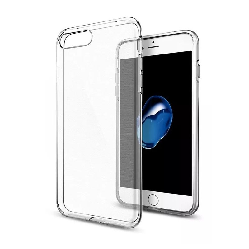 GENERICO - Carcasa Transparente de Silicona Gel para iPhone 7