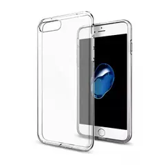 GENERICO - Carcasa Transparente de Silicona Gel para iPhone 7