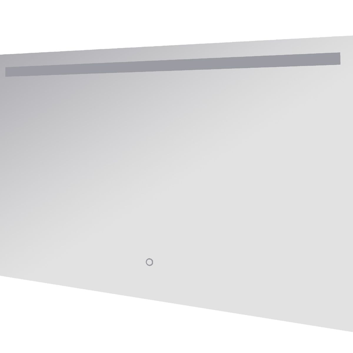 DUSCHY - Espejo de baño con luz led 100x70 cm