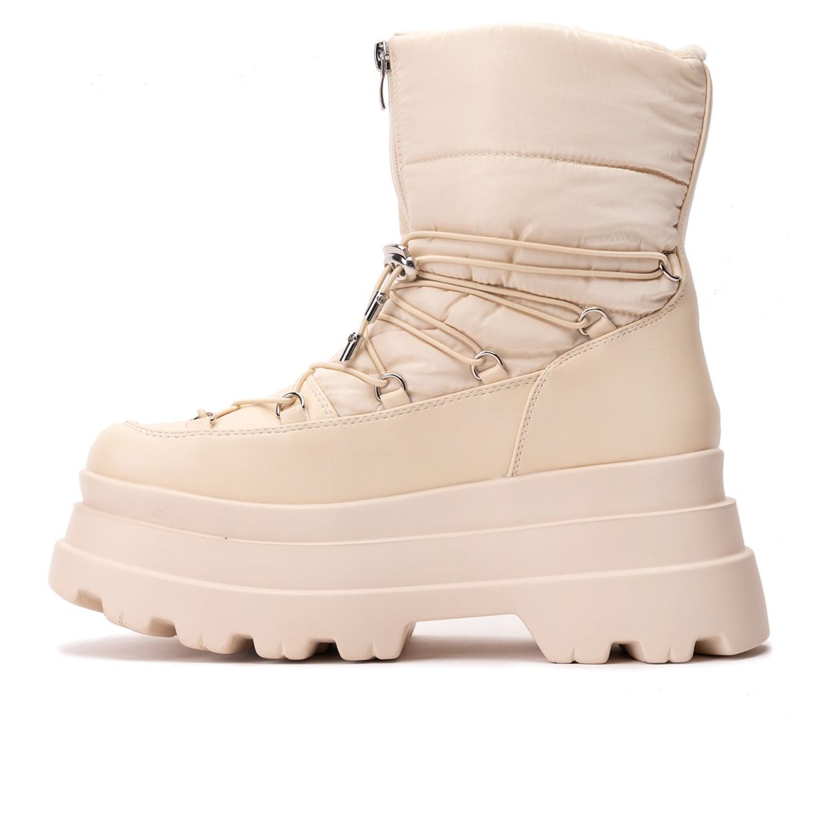 CHINITOWN - Bota Mujer Beige Saril Chinitown
