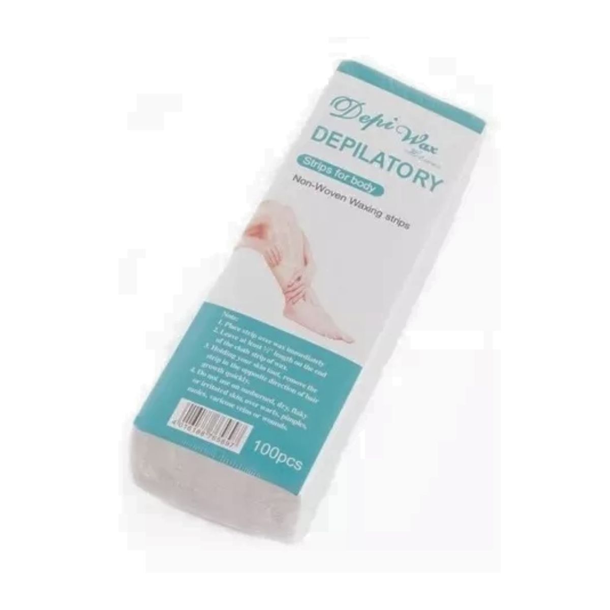 GENERICO - Bandas Depilatorias Cera Papel Encerado 100 Piezas Gms
