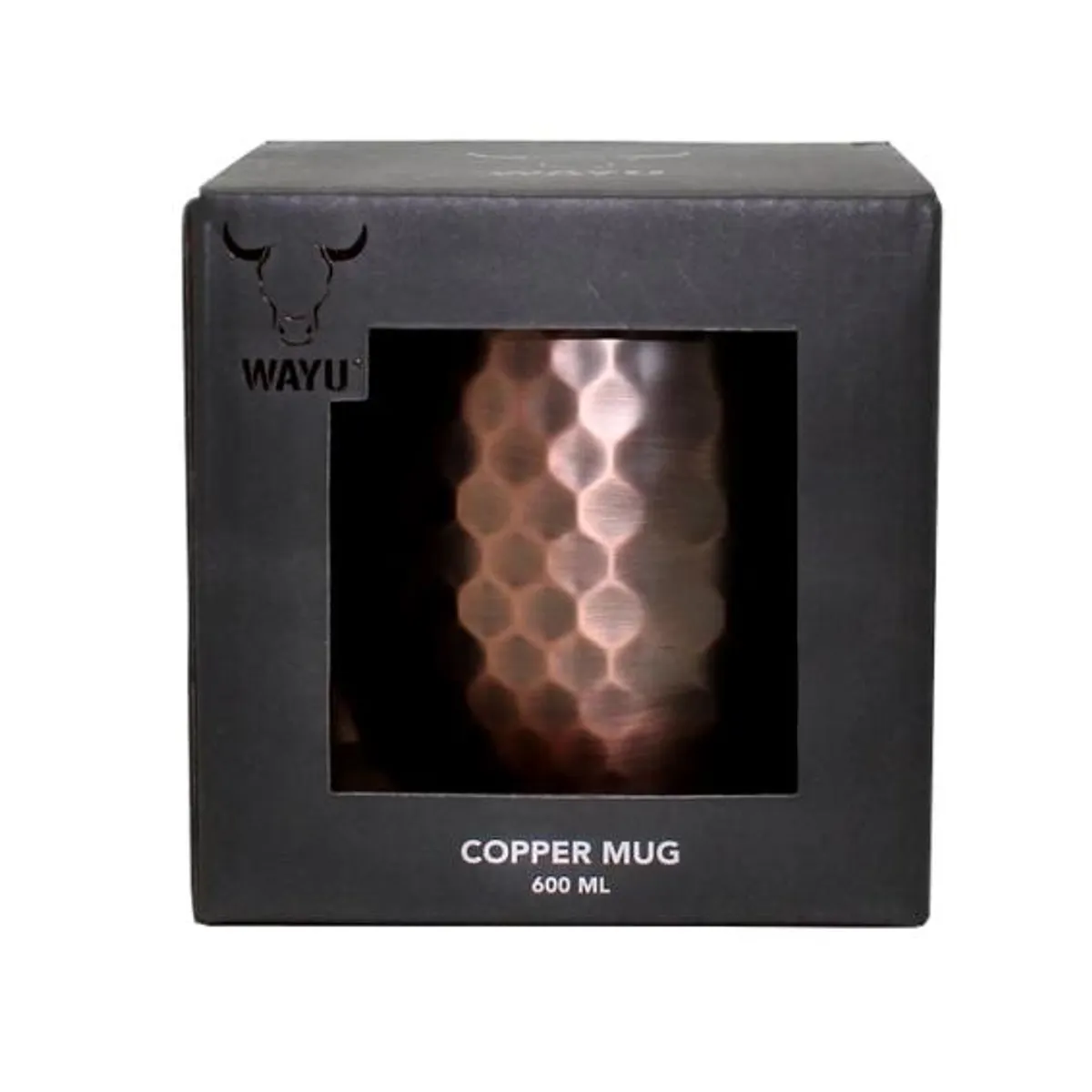 WAYU - TAZA COPPER MUG ACERO INOX.  WAYU