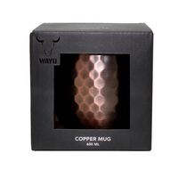 TAZA COPPER MUG ACERO INOX.