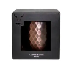 WAYU - TAZA COPPER MUG ACERO INOX.