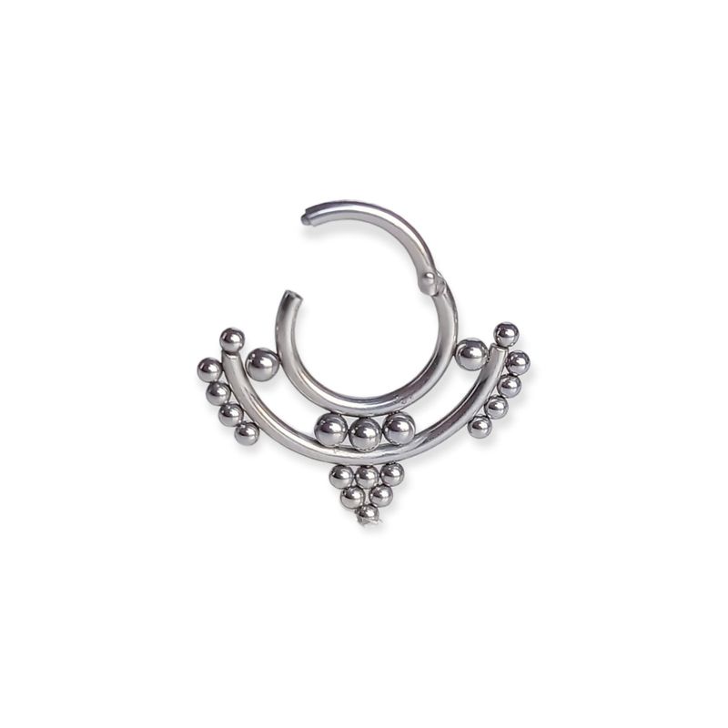 ELBAULDEJUMA - Piercing Septum Nariz Tragus Daith Esferas Oreja Tabique.-