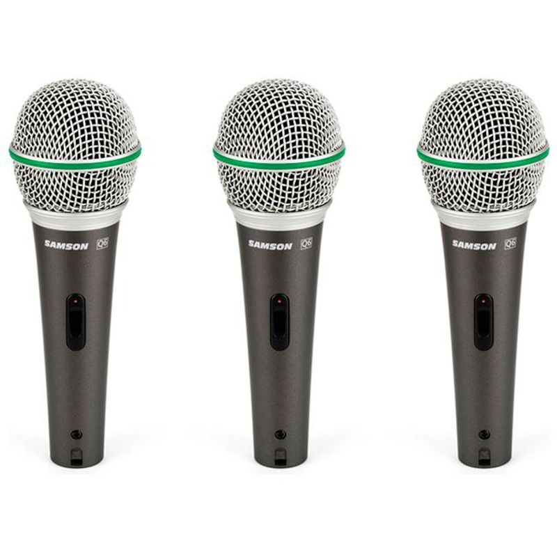 SAMSON - Q63P BK PACK MICROFONO C/SWITCH