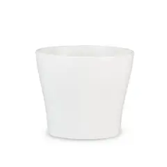 SCHEURICH - Macetero Cerámica 17 cm Blanco