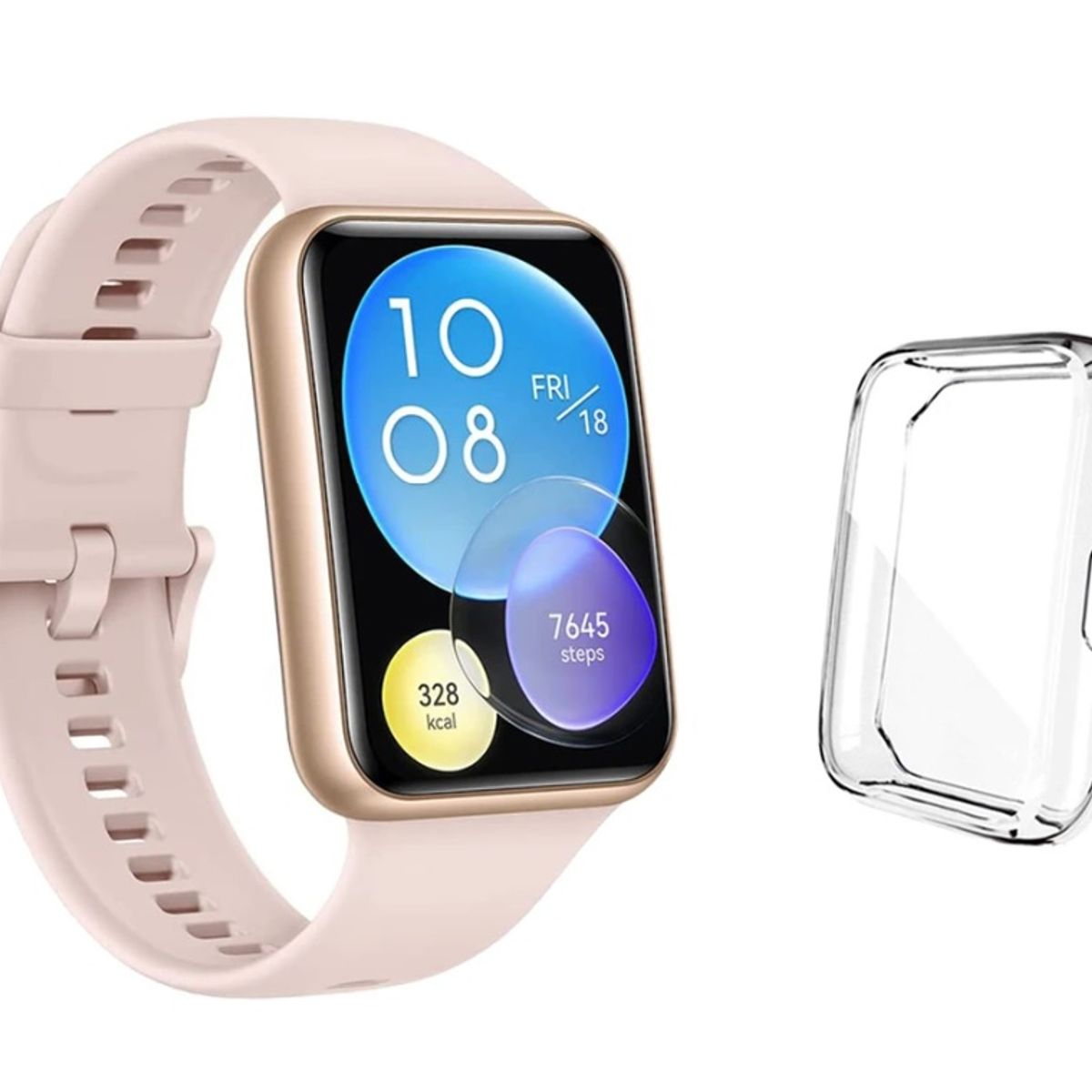 GENERICO - Carcasa Protector Para Huawei Watch Fit SE Trasparente