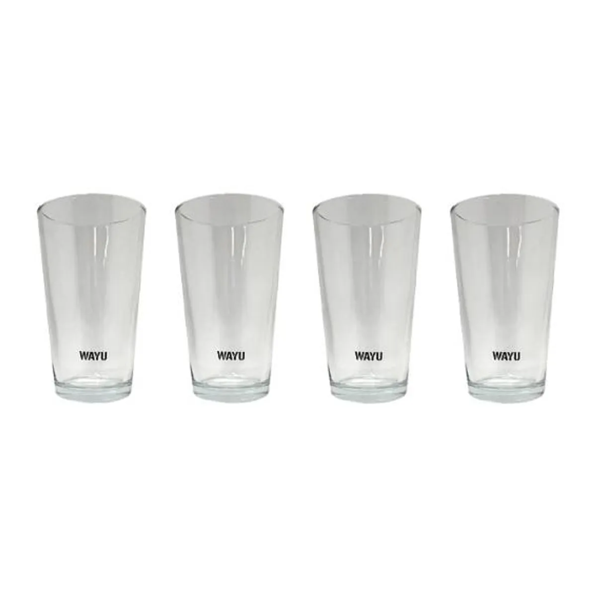 KEEP - SET 4 VASOS VIDRIO WAYU