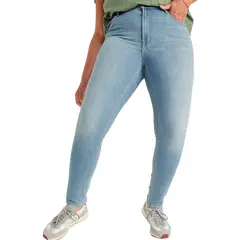 OLD NAVY - Jeans Super Skinny Rockstar Tiro Alto Azul