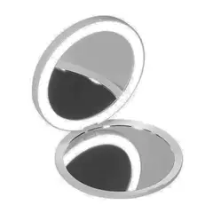 GENERICO - Espejo Luz Led Portátil Maquillaje Caumento Usb Bateria Gms