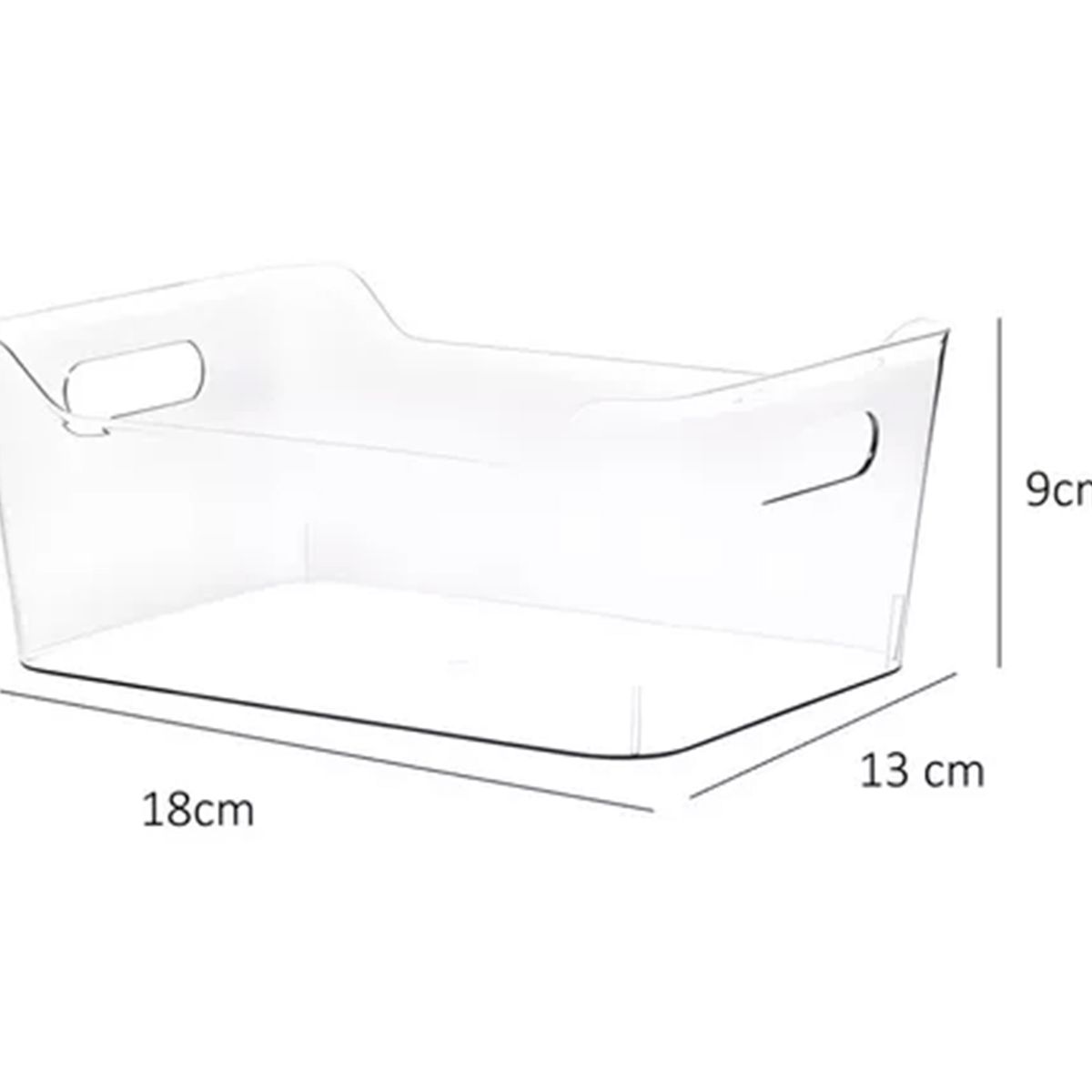 GENERICO - Organizador De Refrigerador Contenedor Transparente