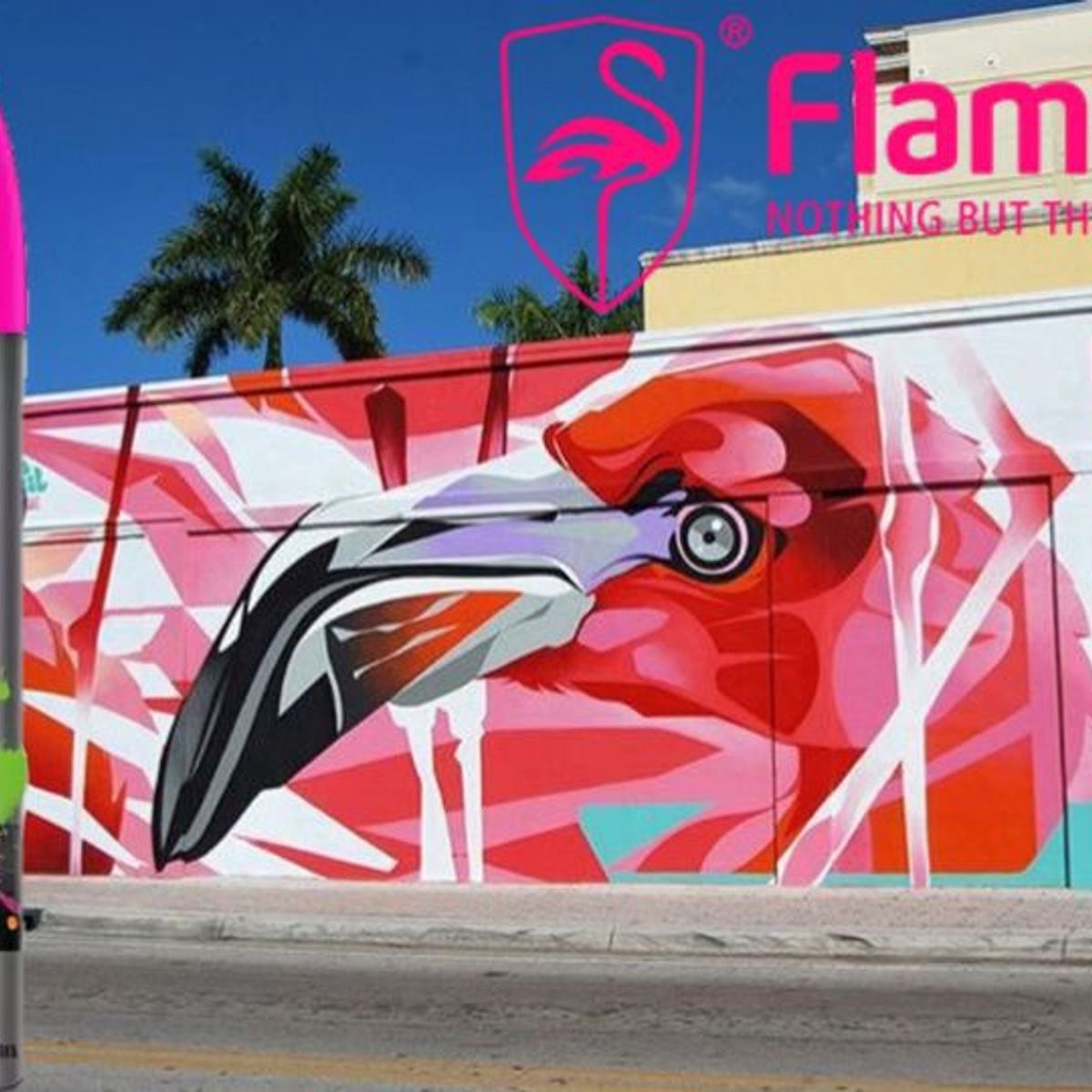 FLAMINGOS - Pintura En Spray Verde 450ml Flamingochile