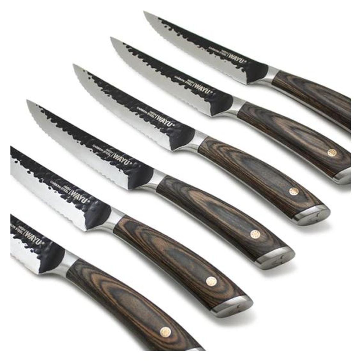 KEEP - SET 6 CUCHILLOS HAMMER COLLECTION WAYU