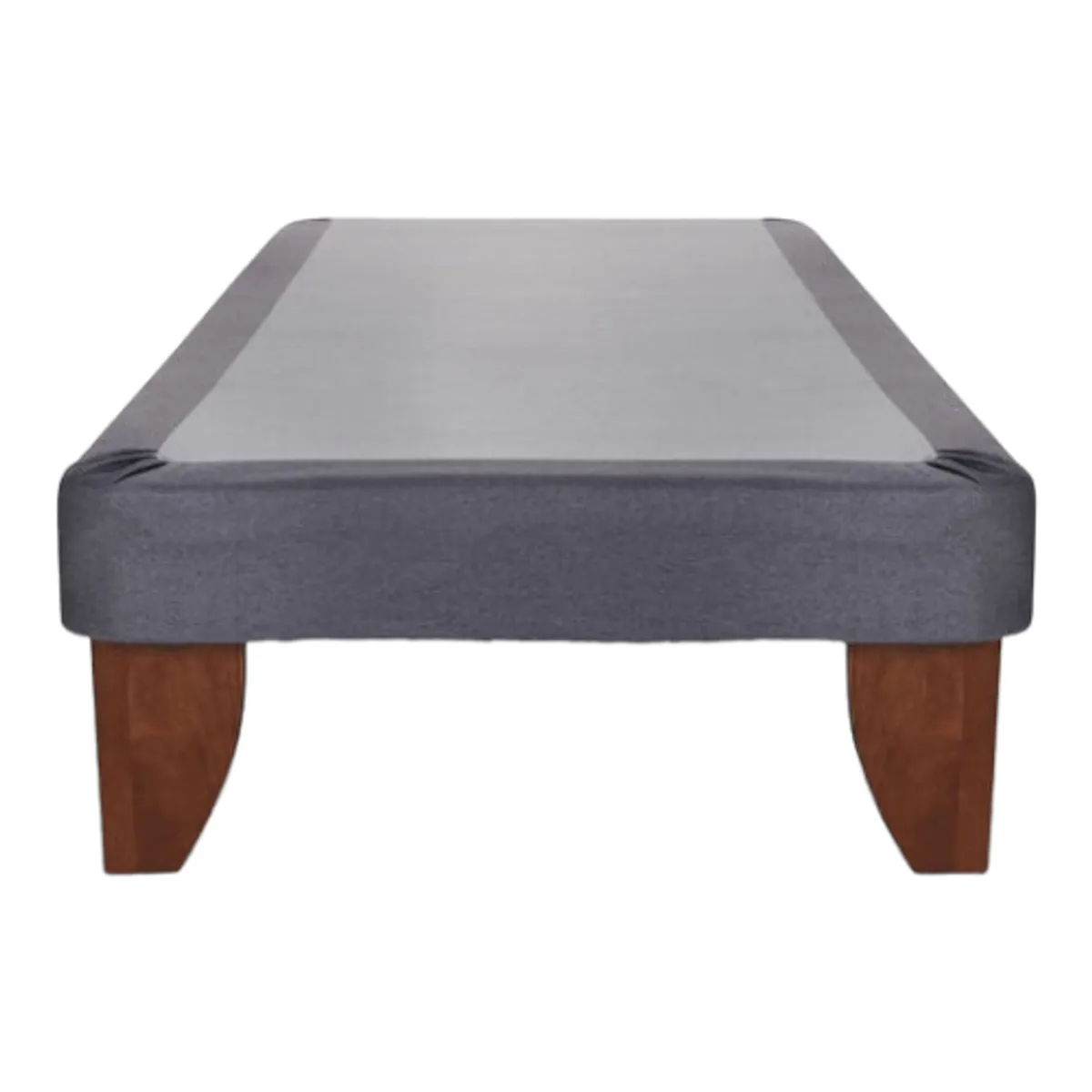 GENERICO - Base Europea para cama 1.5 plazas 105x190cm LINO GRIS OSCURO