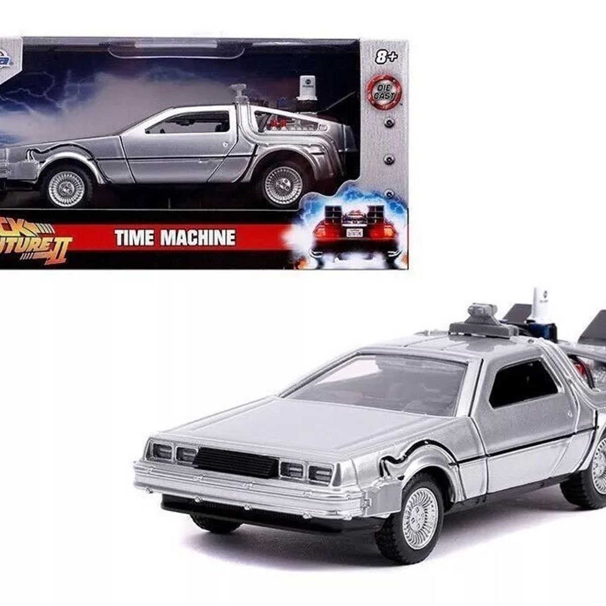 JADA TOYS - Auto Jada Delorean Volver Al Futuro Ii Machine 132 30541