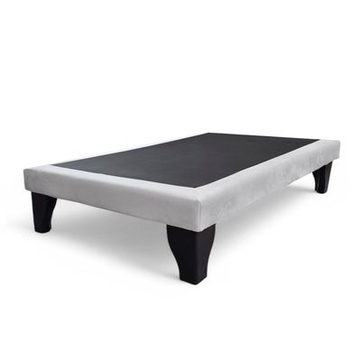 Imagen 2 del producto Base Europea para cama 1.5 plazas 105x190cm LINO GRIS CLARO