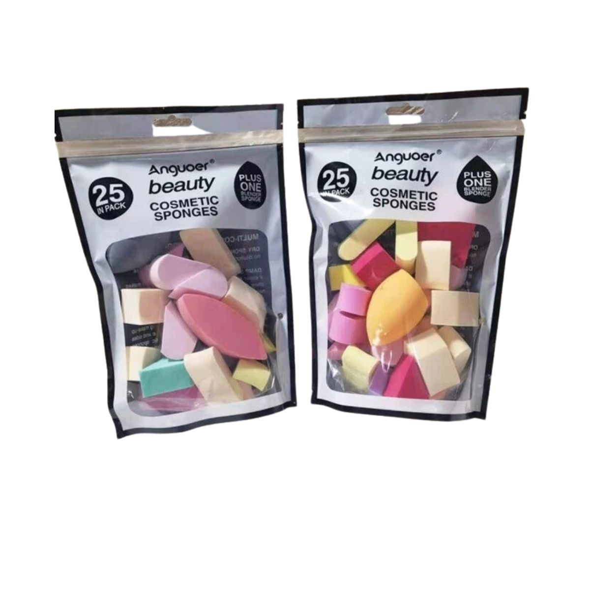 MALCREADO34401 - Set 25 Esponjas Aplicadores Maquillaje Anguoer Gaman Store