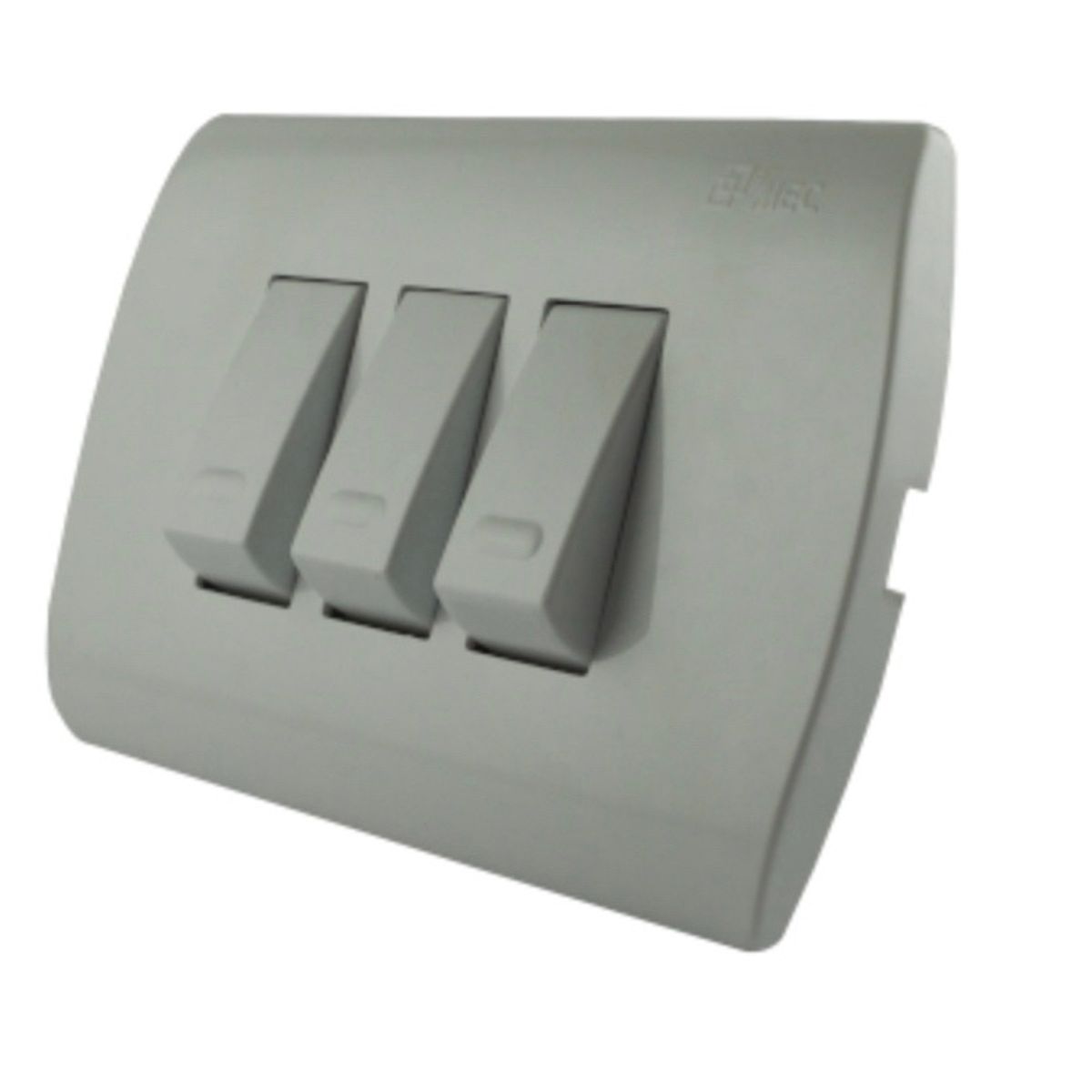 GENERICO - Interruptor Triple Armado Embutido  9/32 10 A MEC.