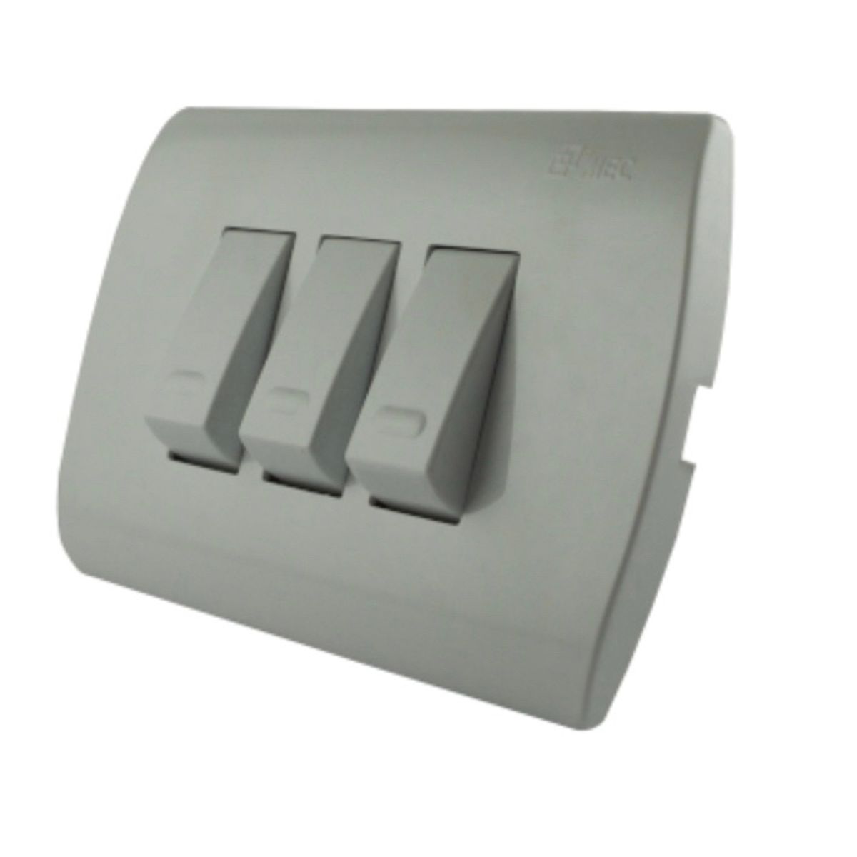 GENERICO - Interruptor Triple Armado Embutido  9/32 10 A MEC.