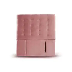 LATAM HOME - RESPALDO NAPOLES TELA PALO ROSA 1 PZA