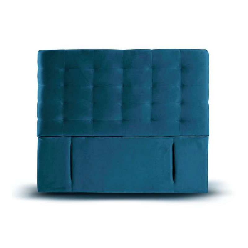 LATAM HOME - RESPALDO NAPOLES TELA AZUL 2 PZA