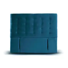 LATAM HOME - RESPALDO NAPOLES TELA AZUL 2 PZA