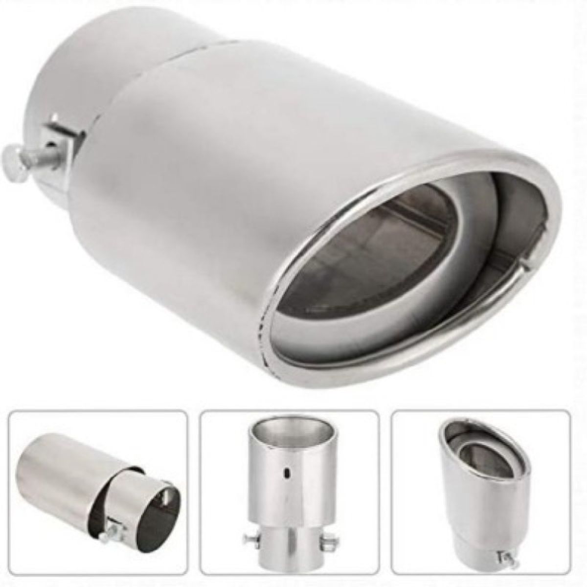 U BUY - Cola  De  Escape  Ovalada para tu vehiculo.