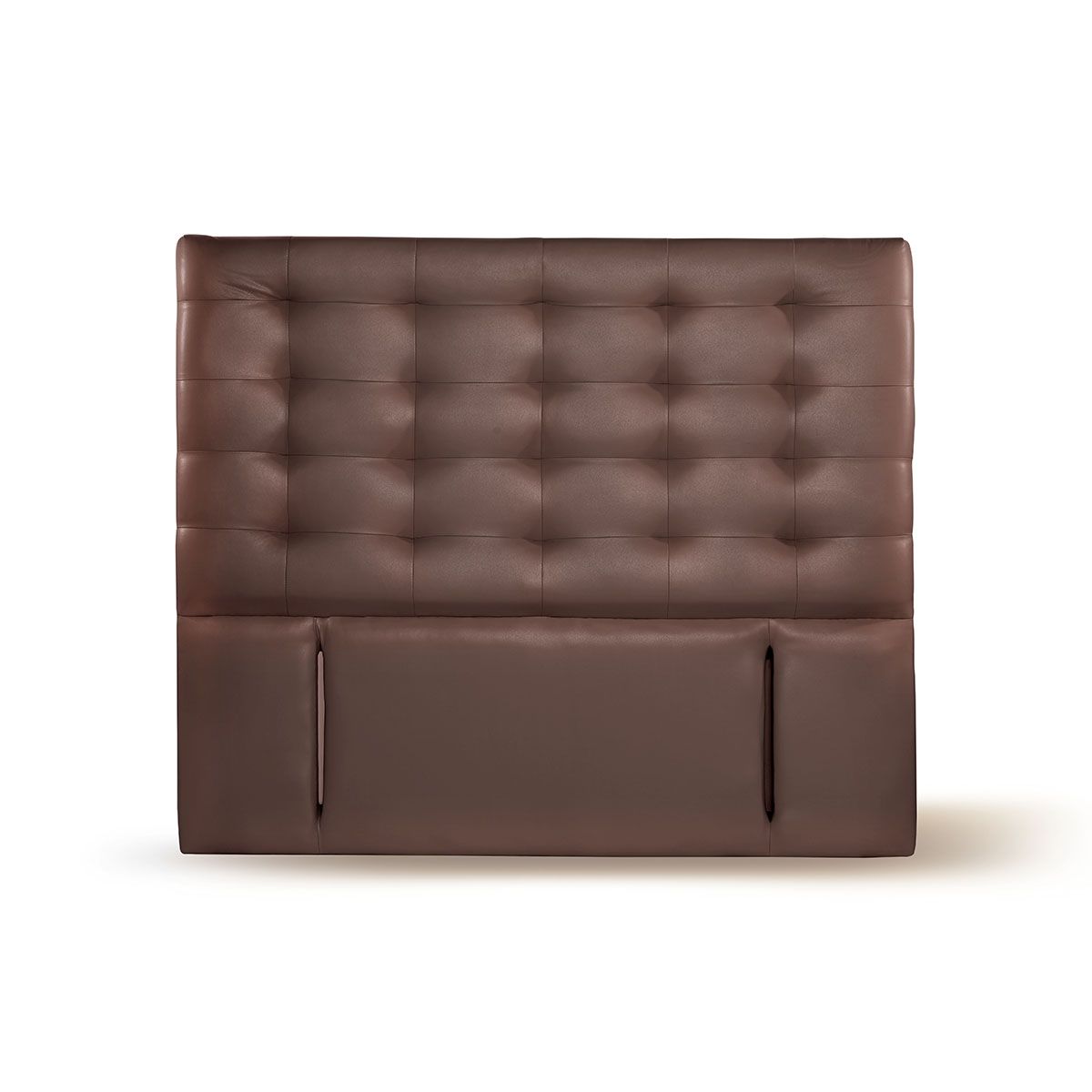 LATAM HOME - RESPALDO NAPOLES PU CHOCOLATE 2 PZA