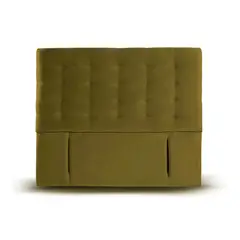 LATAM HOME - RESPALDO NAPOLES TELA VERDE KING